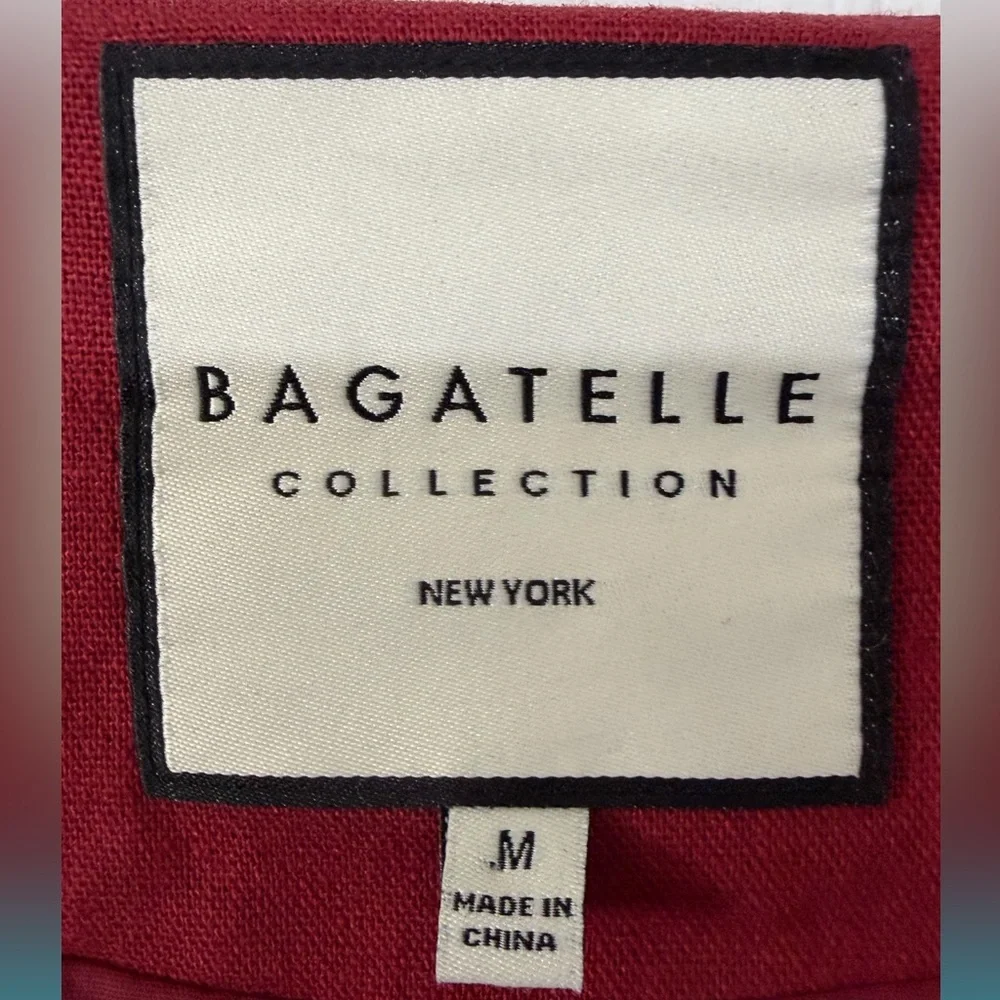 Bagatelle Linen Blend Tailored Jacket